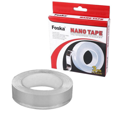 Transparent Multi-Functional Strong Adhesive Nano Tape 2.4Cm X 3M from B&Q