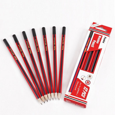 Pack Of 12 7'' Wooden Sharpened Hb Pencils