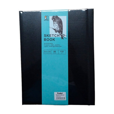 Casebound Sketch Book 21.5 X 27.9Cm from B&Q