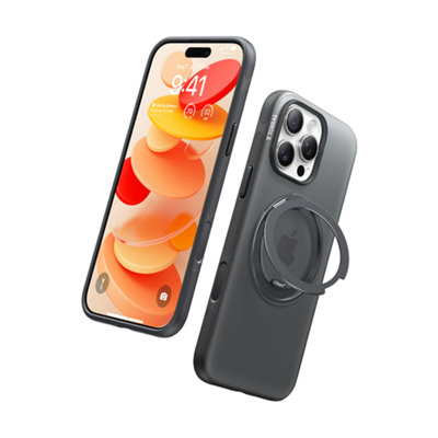 Torras Ostand R Fitness Case For Iphone 16 Pro Black from B&Q