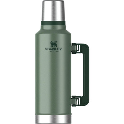 Stanley Legendary Classic Bottle Hammertone Green 1.9L from B&Q
