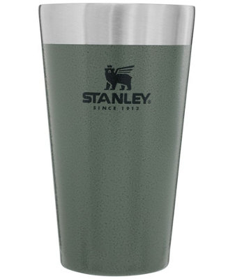 B&Q -  Adventure Stacking Tumbler Hammertone Green 0.47L