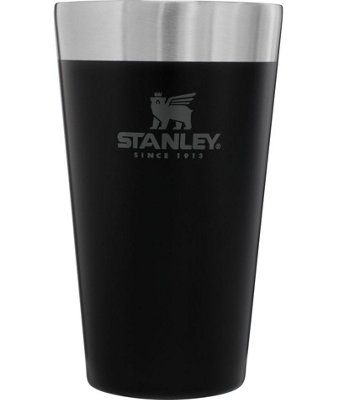 Stanley Adventure Stacking Beer Pint 0.47L / 16Oz Matte Black Âãã Keeps Beer Cold For 4 Hours | Stainless Steel Beer Pint | Stacks Infinitely | Do - Image 4