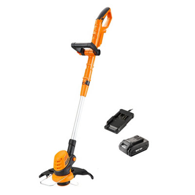 Lawnmaster Mx 24V Cordless Grass Trimmer With Battery & ChargerStrimmer3-In-125Cm Cutting WidthOrange2 Year Guarantee from B&Q