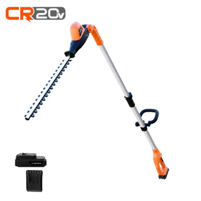 Yard Force 20V Cordless Pole Hedge Trimmer Extendable Up To 256Cm With Lithium-Ion Battery & Charger - Lh C41A - Cr20 Range - Image 7