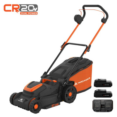 Yard Force LM C37B 40V Cordless Lawnmower - 37cm Steel Blade - Torque Sensing Boost Technology - Image 6