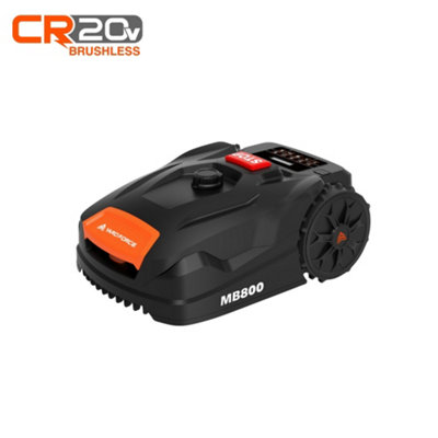 Yard Force MB800 Robotic Lawnmower - App Control - 800m² - Black - Image 5