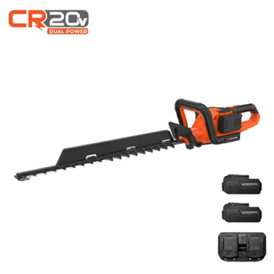 B&Q -  40V (2X20V) Brushless Cordless Hedge Trimmer 65Cm30mm Cutting CapacityAdjustable Rear Handle