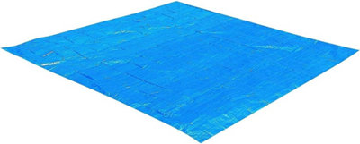 Intex Ground Cloth For Swimming Pools Blue 472 X 472 Cm from B&Q