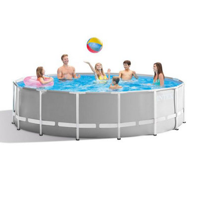 Intex 15Ft X 48In Prism Frame Pool4.57M X 1.22M from B&Q