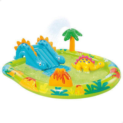 Intex Little Dino Play Center Paddling Pool Outdoor Activity Summer 6Ft X 5Ft Summer Fun For Kids from B&Q