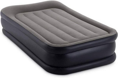 B&Q -  Twin Deluxe Pillow Rest Airbed W/fiber-Tech RpInflated Size: 99Cm X 1.91M X 42Cm (64132Gb)
