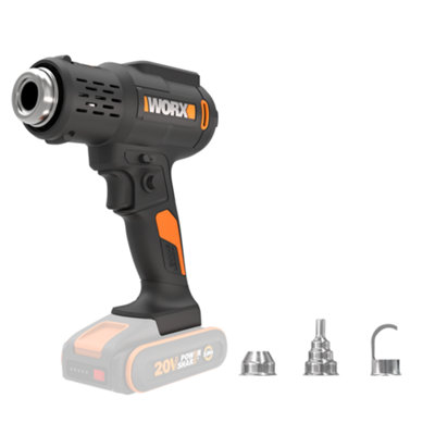 B&Q -  20V Heat Gun 20C600C (Bare Tool) Wx015.9