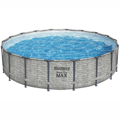 Bestway Steel Pro Max&trade; Swimming Pool With Pump (L) 5.49M X (H) 122Cm-39557
