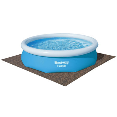 Bestway 20" Pool Floor ProtectorAbove Ground Swimming Pool AccessoriesBrown from B&Q