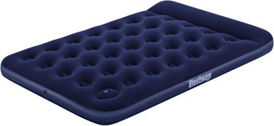 B&Q -  Air MattressFull Size With Built-In Foot Pump And Pillow Inflatable Mattress For Indoor And Outdoor Use Double