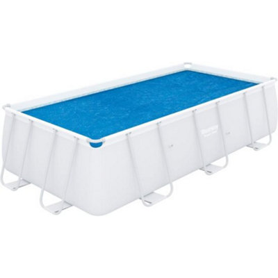 Bestway Rectangle Swimming Pool Cover 3.8M X 1.8M from B&Q