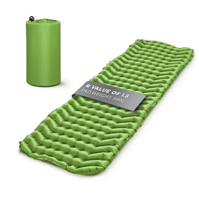 Bestway Inflatable Rectangular Sleeping PadCompact Air Sleeping Mat from B&Q