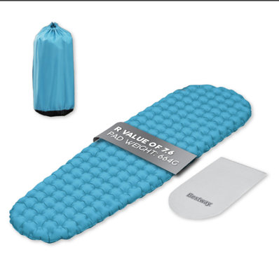Bestway Alpinelite Sleeping PadCompactLightweight Insulated With R Value 7.6 from B&Q