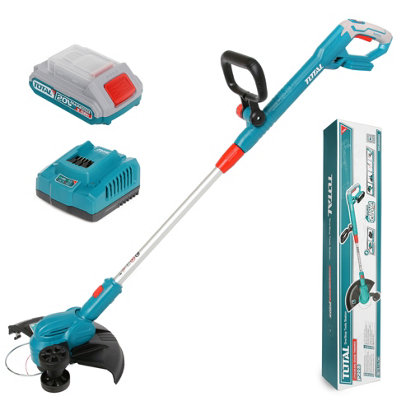 Total Tools Total Li-Ion 20V Grass Trimmer (With Battery & Charger) - Tgtli203285