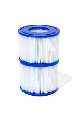 B&Q -  Lay-Z-Spa Filter Cartridge (12 Pack)Inflatable Hot Tub Accessories,