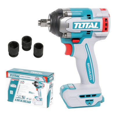 Total Tools Total Li-Ion 20V Impact Wrench (Battery Not Included)Tiwli20501 from B&Q