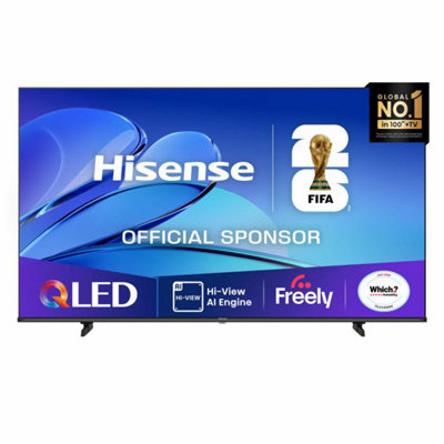 Hisense 65E7Qtuk 65Inch 4K Uhd Qled Smart Tv Wifi Dolby Atmos from B&Q