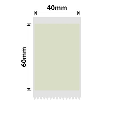 B&Q - Nb446NiimbotB1 / B21 / B3S / B440X60mm120 Green Labels