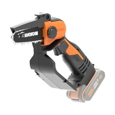 Worx 20V 12Cm One Handed Chainsaw (Bare Unit) Wg324E.9 from B&Q
