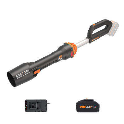 B&Q -  Nitro 20V Cordless Leaf Blower1Pc 4.0Ah BatteryCharger Included2-Speed ControlBrushless Motor 2.0 Wg543E