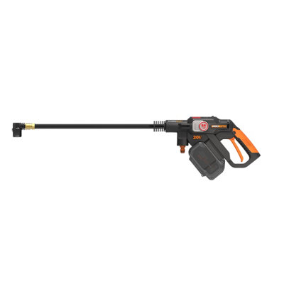 Worx 20V High Flow Hydroshot Cordless Pressure Cleaner Wg633E from B&Q