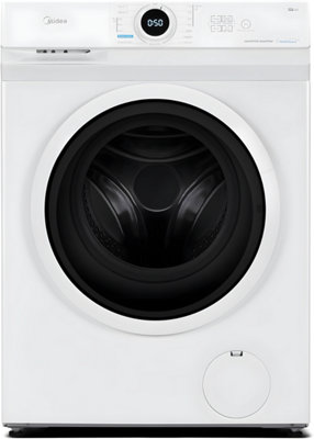 Midea Mf10Ew90BaWhite Freestanding 9Kg Washing Machine1400 RpmA Energy from B&Q