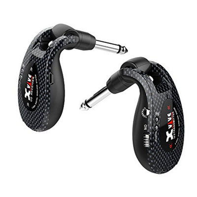  - Xvive U 2 Wireless Guitar System Carbon 2.4 Ghz Transmitter And Receiver For Electric BassViolinKeyboard