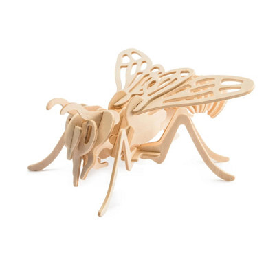 B&Q -  3D Wooden Bee Insect Diy Puzzle