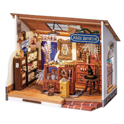 Rolife Kiki’s Magic Emporium DIY Miniature House Kit 3D Puzzle DG155 - Image 5