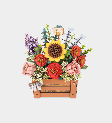 B&Q -  Wooden Bloom Box Wooden Model Kit