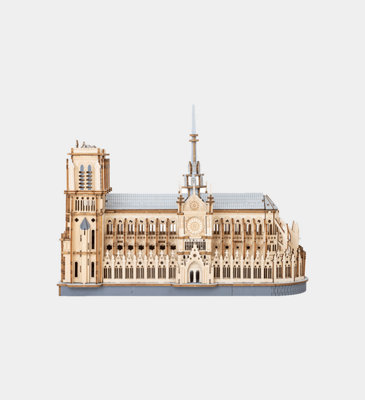 B&Q -  Paris Cathedral Wooden Model Kit