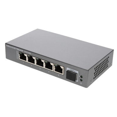 Kenable Grandstream Gwn7700M Unmanaged 5 Port 2.5G Multi Gigabit Switch With Sfp + Port from B&Q