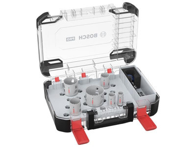 Bosch 2608594427 Pro Multi Material Pc Plus Hole Saw Set9 Piece Bpa608594427 from B&Q