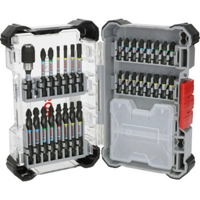 Bosch Pro 31Pc Robust Impact Driver Rated Torsion Drill Bit Set Control Driver from B&Q
