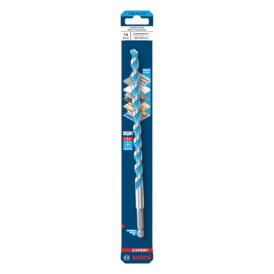 Bosch Expert Hex Mixed Drill Bit (Dia)14mm (L)250mm from B&Q