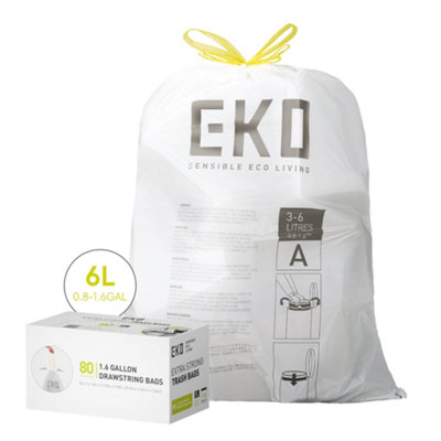 EKO Box Of Size A Liners 3L-6L80 Bags