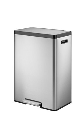 Eko Ecocasa Ii 20+20L Stainless Steel Recycling Bin from B&Q