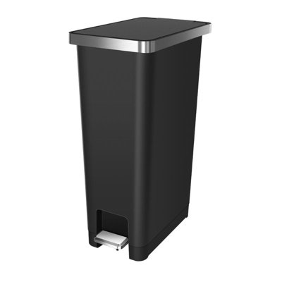 EKO Hana Recycler Pedal Bin Black 30L from B&Q