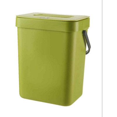 EKO Puro Hanging Compost Caddy 3L Lime from B&Q