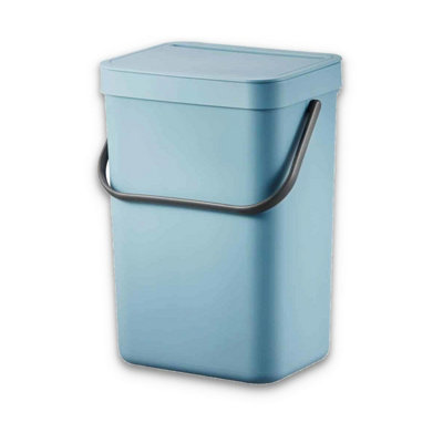 EKO Puro Hanging Compost Caddy 12L Titanium Blue from B&Q