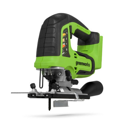 Greenworks Tools 24V Brushless Jig Saw (Excludes Battery & Charger) from B&Q