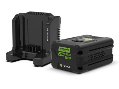 Greenworks 60V 4Ah Battery & 2A Charger from B&Q