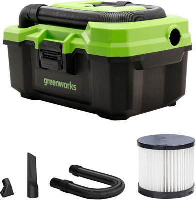 Greenworks 24V Cordless Wet/Dry Vacuum Cleaner Excludes Battery And Charger Size 24