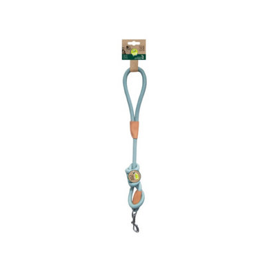 M-Pets Eco Dog Leash & Collar 2 In 1 S Blue from B&Q